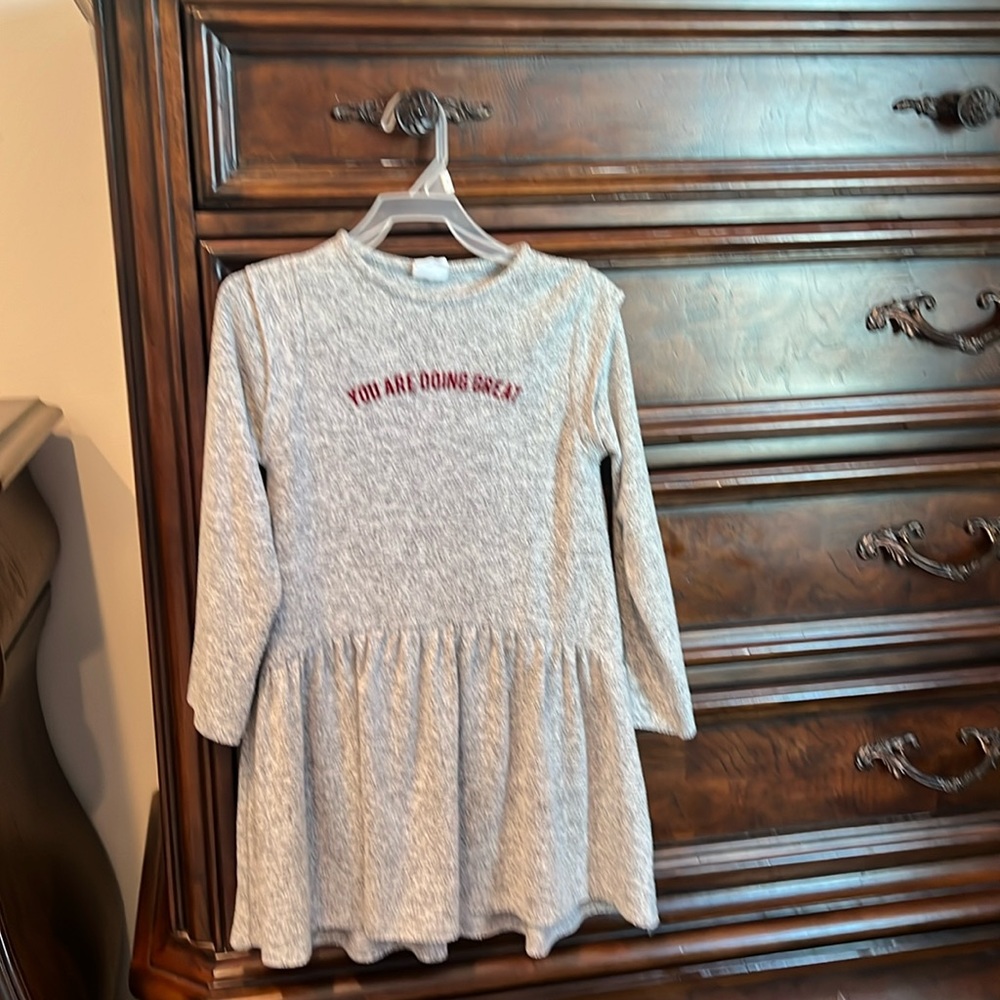 Dress with you are doing great print